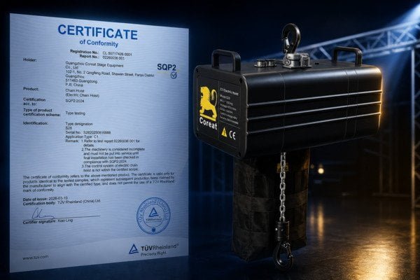 C1 SQP2 TÜV Certified Stage Hoist