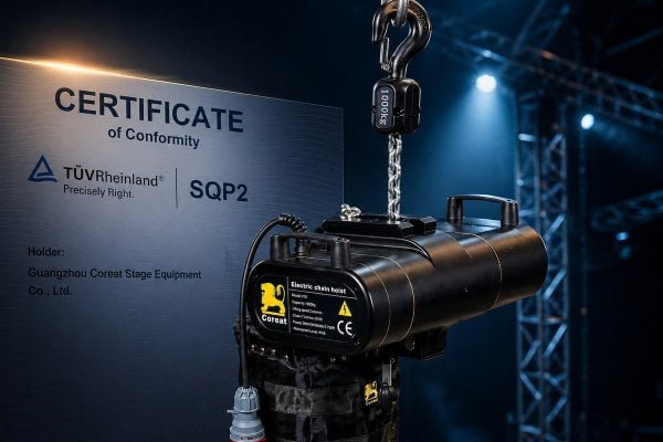 D8 Plus SQP2 TÜV Certified Stage Hoist