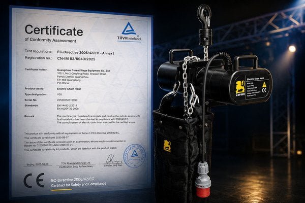 V05 CE Certified Stage Hoist