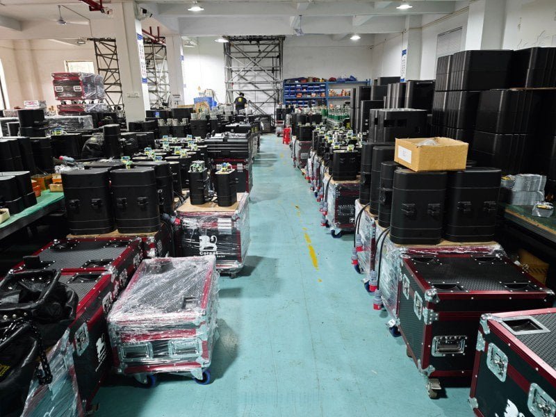 COREAT STAGE factory exterior and manufacturing base for stage electric chain hoists